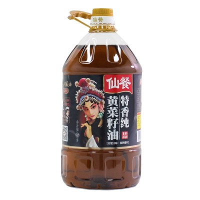 整箱仙餐非转基因特黄浓香5升菜籽油食用油四川厂家批发图2
