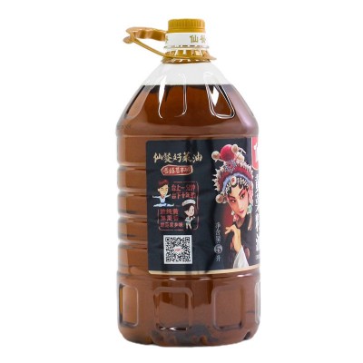 整箱仙餐非转基因特黄浓香5升菜籽油食用油四川厂家批发图4
