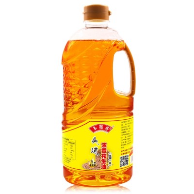 玉膳房1升压榨一级浓香花生油古法小榨食用油山东花生油一件代发图4
