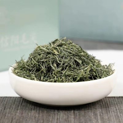 信阳毛尖 雨前中芽 绿茶源头厂家香浓口感 茶厂批发500g图2