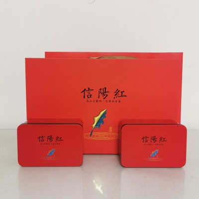 信阳红茶中秋礼盒装 香浓味金骏眉工艺祁门红茶口感 源头茶厂批发图2