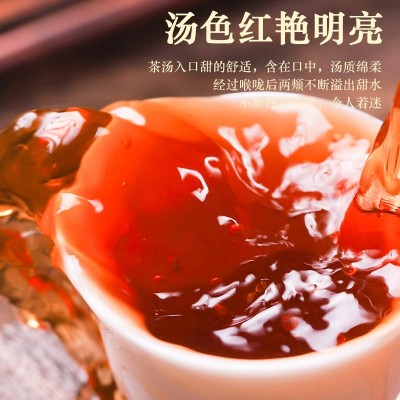 宫廷级忙肺熟普 云南普洱茶熟茶饼357克 老茶临沧厂家批发图4