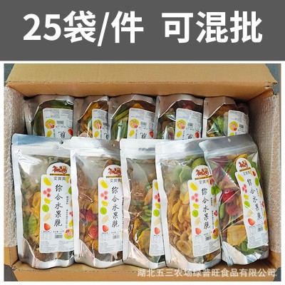 五三农场150g半透明装果蔬脆香菇脆秋葵脆脱水脆片果蔬干即食零食图5