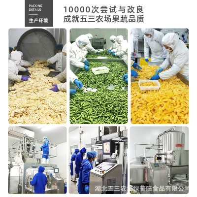 A+低温脱水VF蔬菜干批发果蔬脆果蔬干菠萝蜜脆散装称重零食整批发图4