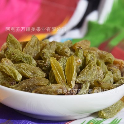 新疆绿香妃王葡萄干无籽香妃葡萄干250g大颗粒吃起来带香一件代发图3