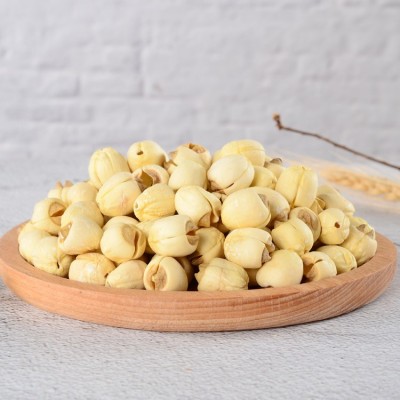 供应新货白莲子250g 莲粉糯易煮 去心白莲手工莲子批发图1