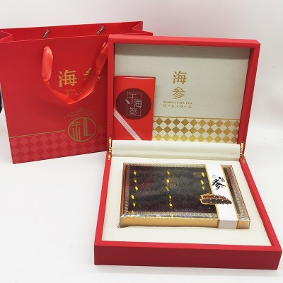 年货礼品大连海参干货辽刺参 干海参礼盒装 大连冻干海参礼盒批发图2