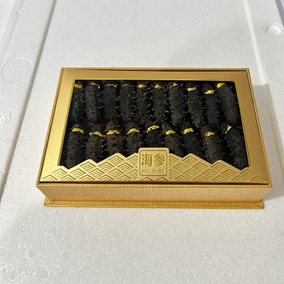大连海参干货辽刺参 干海参礼盒装 大连淡干海参礼盒批发图4