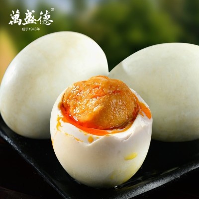 万盛德出油红心红泥腌制咸鸭蛋图4