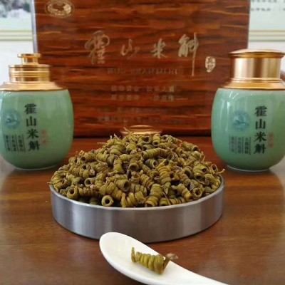 霍山米斛枫斗5年铁皮石斛干条纯粉鲜条礼盒切片鲜花核心产地直发