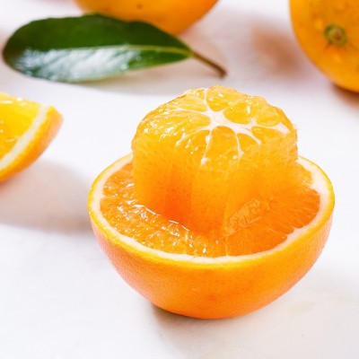 【精品果】湖北秭归伦晚脐橙高品质新鲜帝王橙现摘当季水果橙子图4