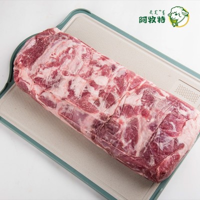 阿牧特 羊肉 羊排肉卷 内蒙小肥羊烧烤火锅食材 厂家货源羔羊肉
