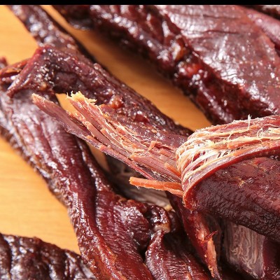 现烤碳烤风干牛肉干500g内蒙古特产手撕批发代发散装零食休闲食品图4