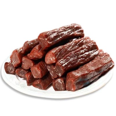 风干牛肉干 7成干内蒙古正宗手撕真牛肉 特产真空独立装休闲零食图5