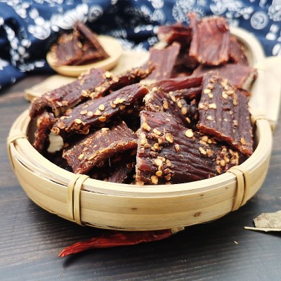 牛肉干跑江湖地摊风干肉猪肉干散装风干手撕肉猪肉脯猪肉零食批发图3