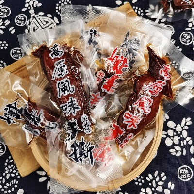 高原风味手撕肉五香散装风干零食牛肉干展会食品景区鸭肉手撕批发图4