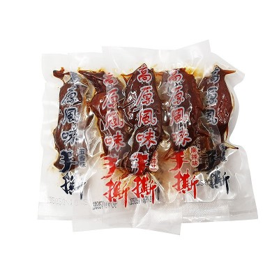 高原风味手撕肉五香散装风干零食牛肉干展会食品景区鸭肉手撕批发图5
