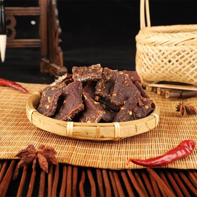风干猪肉干厂家定制景区特产展会零食猪肉脯休闲食品散装批发代理图3