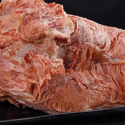 厂家批发全熟酱牛肉牛胸肉健身方便解馋开袋即食健身零食图3