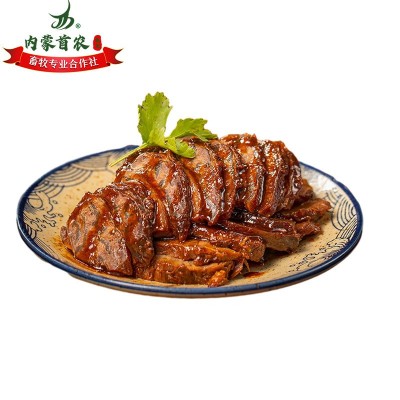 京蒙草原 内蒙卤牛肉熟牛肉休闲零食小包装五香酱牛肉批发图5