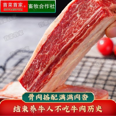 首菜首家内蒙黄膘牛肋排骨斤/件冷冻食品牛软排牛大排牛肉图4
