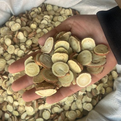 新货甘草片 散装甘肃红皮甘草片中药材药食同源甘草大货产地直供图4