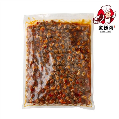 麻辣花螺 海鲜熟食 海螺丝香辣花螺王网红即食麻辣捞汁小海鲜500g图4