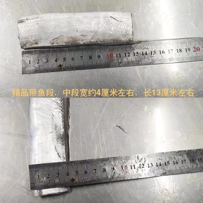 精品无冰衣带鱼段500克 带鱼新鲜冷冻海鲜刀鱼纯中段鲜活带鱼现货图4