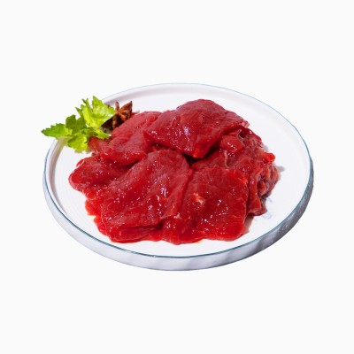 批发牛肉片食材1kg 冷冻腌制牛肉片火锅炒菜饭店商用速冻生鲜牛肉图5