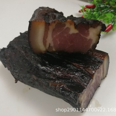 湖南柴火烟熏五花腊肉湖南湘西腊肉腊肉同五花肉后腿肉500g图3