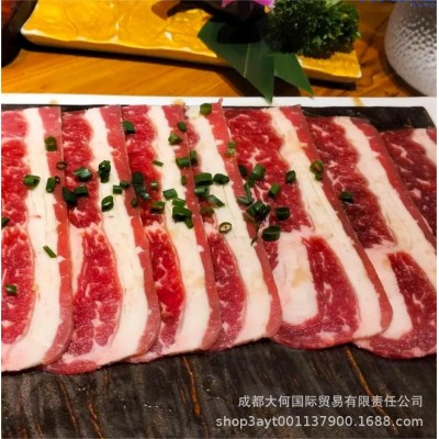 美国美肥奶香原切寿喜锅自助餐冻品批发餐饮火锅烤肉原切源头货源图3