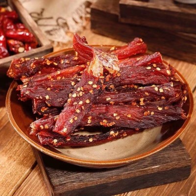 风干鸡肉干罐装100克手撕鸡胸肉条非风干牛肉代餐健身零食小吃图3