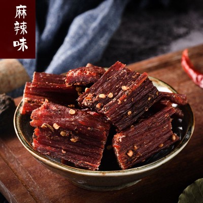 牛肉干风干手撕牛肉零食景区特产展会风干猪肉干巴休闲食品厂家图2