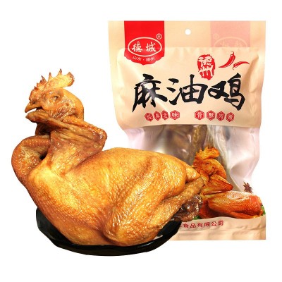 【厂家批发】德州麻油鸡扒鸡山东特产卤味熟食鸡肉零食即食整只图1