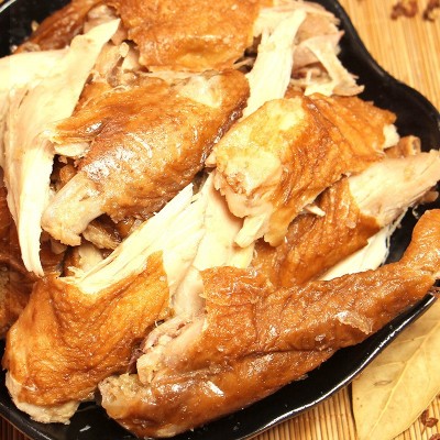 【厂家批发】德州五香扒鸡零食山东特产烧鸡熟食整鸡450克-800克图2