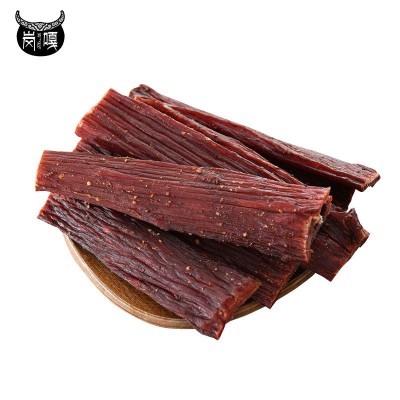 批发西藏特产小吃风干猪肉一斤装长条 五香味肉类零食厂家新品图5