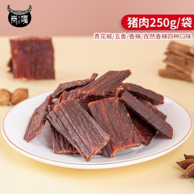 西藏特产风干肉 麻辣手撕抖音网红零食250克袋装图4