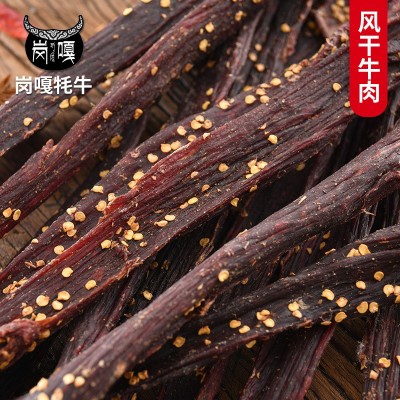 牛肉干 风干手撕牛肉厂家 景区特产网红零食风干猪肉脯500克散装图2