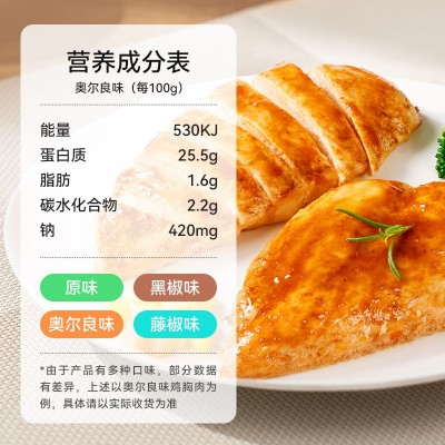 鸡胸肉即食健身代餐轻食低脂食品饱腹人吃鸡肉解馋肉类零食批发图4