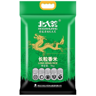 北大荒龙系长粒香大米5kg 东北大米10斤批发真空装新米长粒大米图5