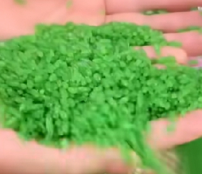 网上买的绿色大米，这真的能吃吗？