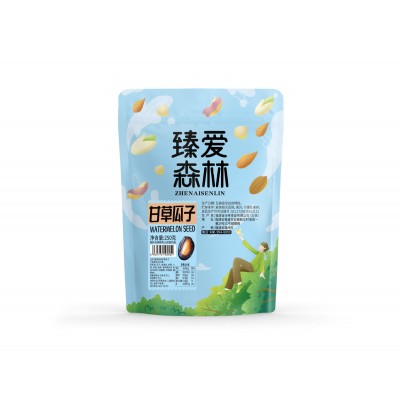 臻爱森林新货大粒黑瓜子250g甘草味休闲零食干货炒货年货批发代发