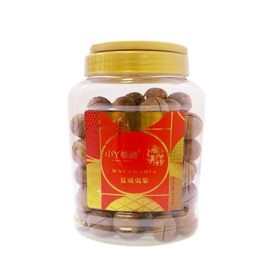 小丫快跑奶油味夏威夷果450g700g罐装坚果干果休闲小吃批发代发图5