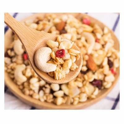 小丫快跑55%水果坚果麦片750g干吃即食谷物每日早餐冲饮零食脆麦图2