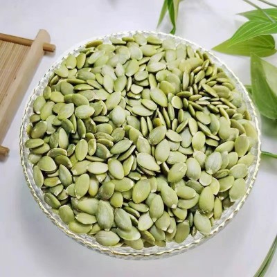 新货生原味南瓜子仁500g 散装批发烘培原料每日坚果无壳生南瓜籽图2