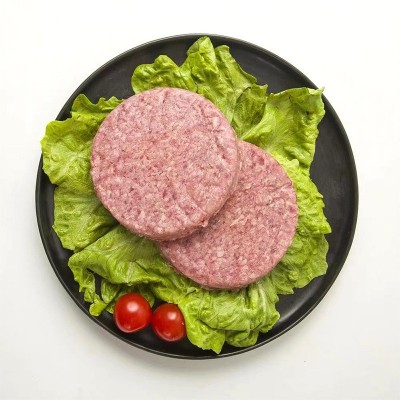 澳洲和牛原肉汉堡饼纯肉饼每片150克牛肉饼批发零售图5