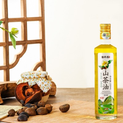 厂家直供纯正山茶油250ml装茶籽油植物油一件批发代发食用油图3
