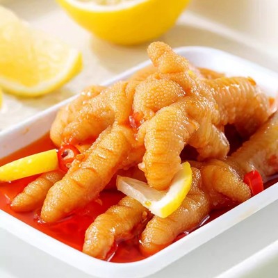 小胡鸭柠檬去骨凤爪酸辣无骨鸡爪小零食去骨脱骨泡椒凤爪柠 檬鸡爪图4