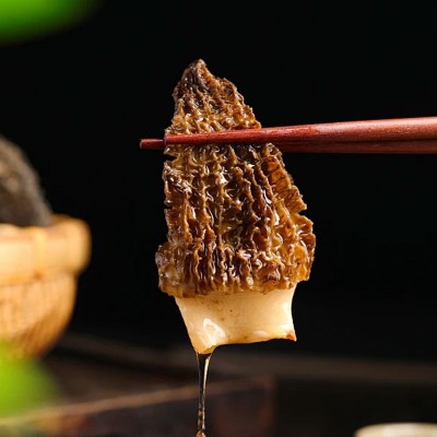 羊肚菌干货原产地新货头茬羊肚菌干菌剪柄食用羊肚菌源头厂家批发图2