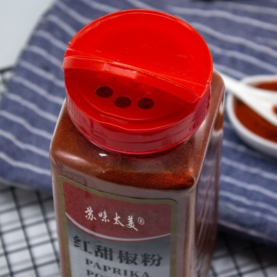 红甜椒粉500g甜红椒粉泡菜上色 辣椒粉西餐烘培调料生产厂家图3